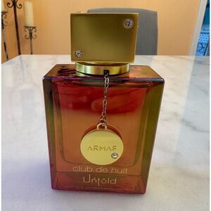 Armaf Club de Nuit Untold Cologne 3.6 mL Bottle Full Size